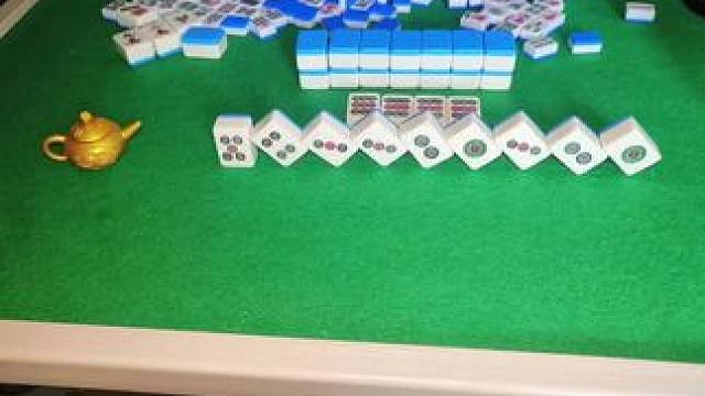 #红中血流 #纯正家乡麻将 #JJ麻将小游戏 自己清一色？#炸胡