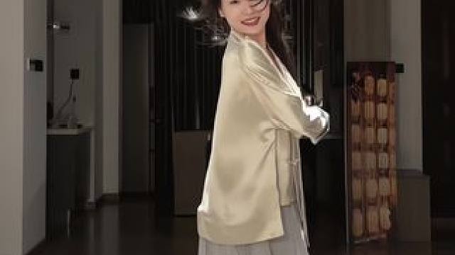 #舞蹈 “常记溪亭日暮 沉醉不知归路～”#国风 #新中式 #如梦令 #春天