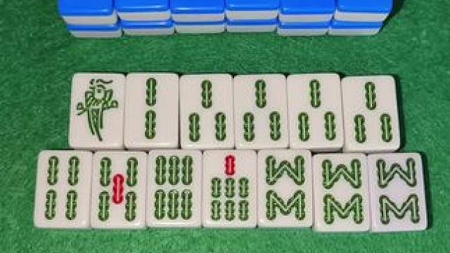 #红中血流 #纯正家乡麻将 #JJ麻将小游戏 这里胡什么#游戏