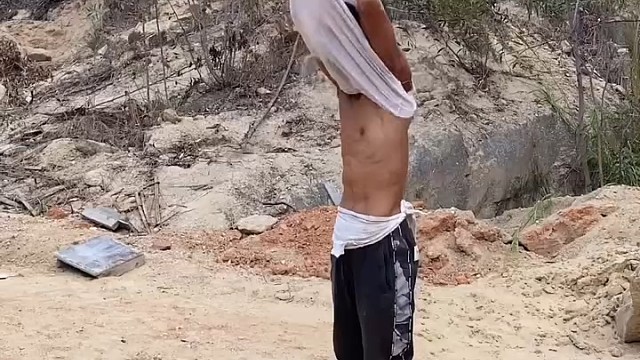 享受工地下班后的时刻～