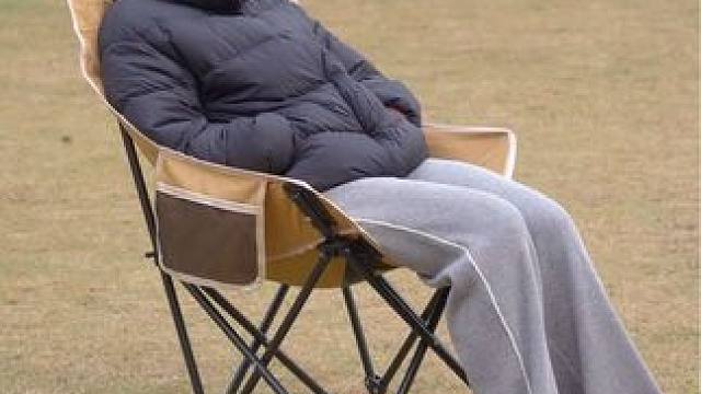 高倍的月亮椅，坐着舒服，还能在上面睡午觉，收纳也十分方便 #月亮椅 #高背月亮椅 #户外折叠椅 #露