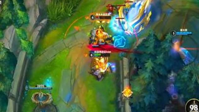 简简单单 烤个魔法螃蟹给大伙吃 #奥恩 #lolm #上热门 #蒙多 #厄加特