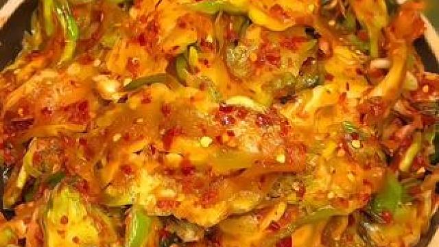 新品脆嫩儿菜，脆嫩爽口，无油的特别解腻，咸度很恰当，辣度会比较辣，但是很过瘾#嘎嘎好吃 #味道好极了