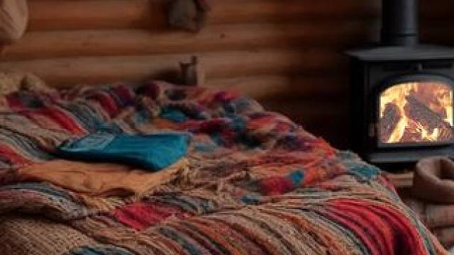 在一个温暖的临时小屋里躲避风雨，伴着炉火和雨声，放松入眠 #白噪音 #助眠声音 #睡眠音乐 #催眠疗
