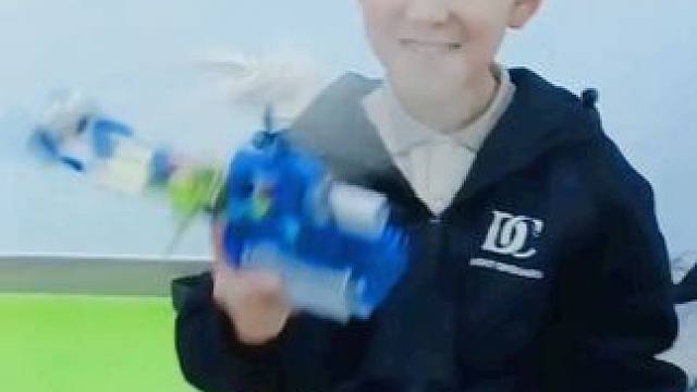 乐高机器人直升飞机#机器人编程 #成果展示