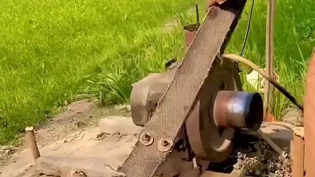 老辈都是这样套皮带[赞]