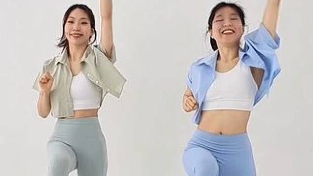 简单易学的燃脂健身舞 新手，大体重也能练，完整版5分钟，轻松暴汗#运动减肥 #流汗吧健身少女 #减肥