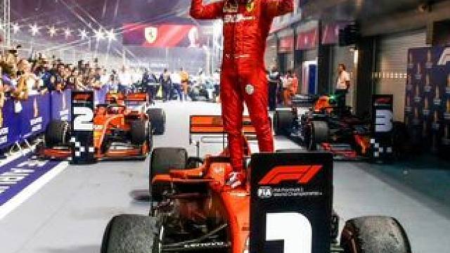 《F1名画》之法拉利一二带回 #F1 #法拉利一二带回 #维特尔 #勒克莱尔 #塞恩斯