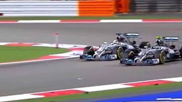 这应该是混动年代最精彩的内斗之一了！#f1 #赛车 #汉密尔顿 #罗斯伯格 #奔驰