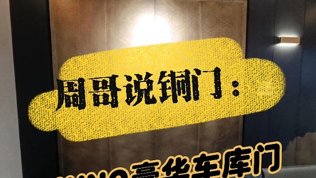 TINNO豪华车库门