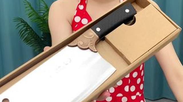 #菜刀  #手工锻打菜刀  #斩切两用刀  #家用厨房菜刀  #超便宜超划算