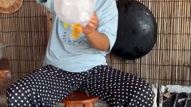 不一样的面条煮法#农村美食 #面条 #乡村味道