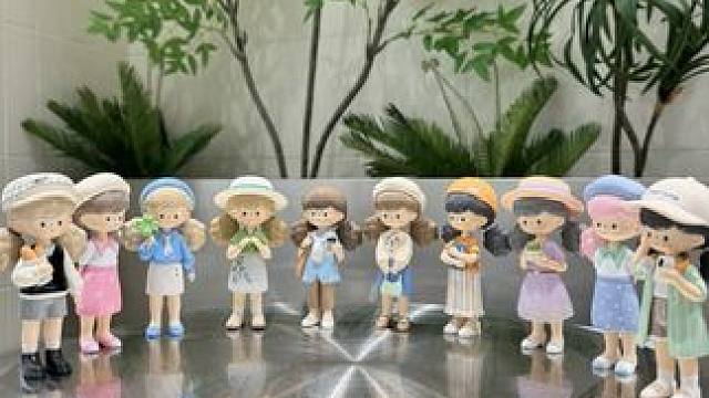 molinta也穿新中式啦！！#molinta #molinta城市漫步 #盲盒 #寻找独角兽 #新