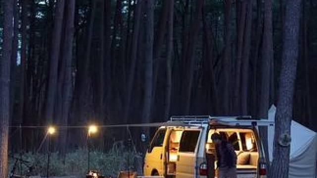 床车露营#野营 #户外 #露营报告