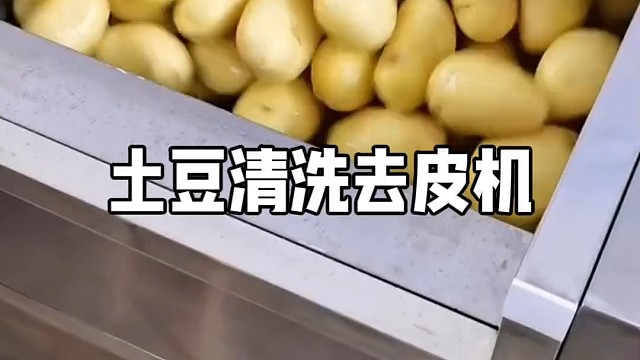 土豆清洗去皮机