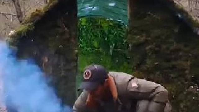 建造小屋生存庇护所 #荒野建造 #野外建造 #庇护所