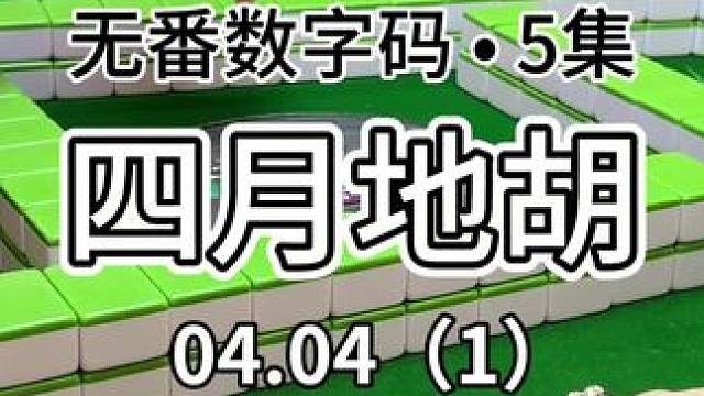 这次地胡的码好起来了哈#红中麻将 #地胡 #jj麻将