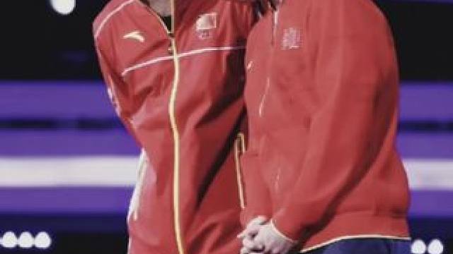 往事流转  在你眼眸#国乒 #马龙 #张继科 #獒龙 #乒乓球