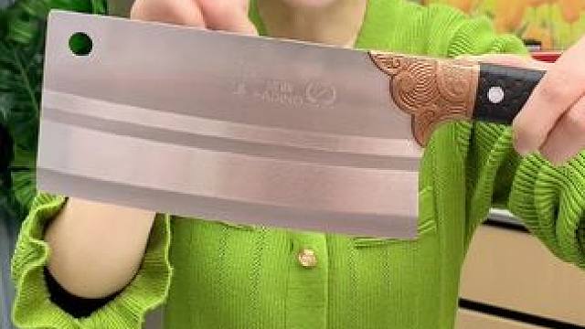 #菜刀  #手工锻打菜刀  #斩切两用刀  #家用厨房菜刀  #超便宜超划算