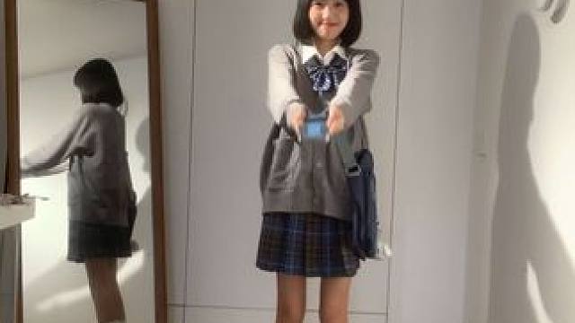 春天jk这样穿怎么样！
#甜妹 #日系 #jk日常 #jk