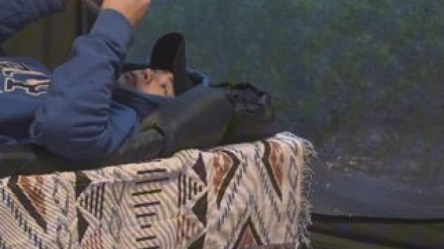 下雨天帐篷里听雨声 #露营 #雨中露营