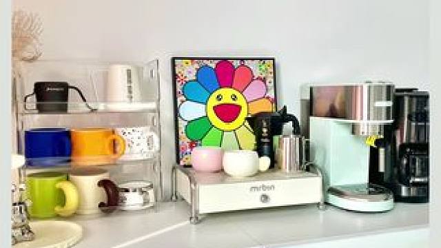 沉浸式布置咖啡角 #沉浸式 #收纳整理 #家用好物