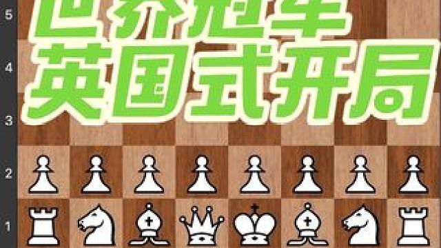 #国际象棋 #下棋 #知识 #益智 #儿童 看看世界冠军是如何使用开局系统的，每天一个知识点，每次进