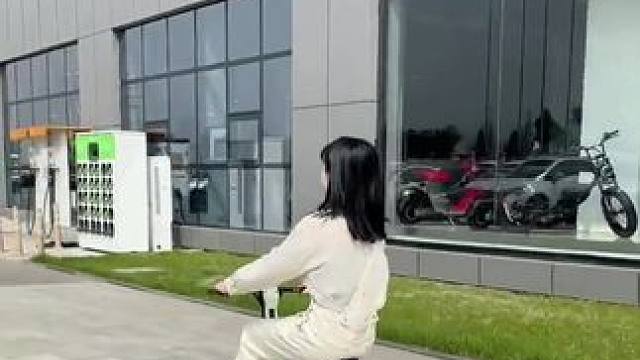 #摩托车领航计划 这样小巧玲珑可爱的摩托车，你心动了吗 