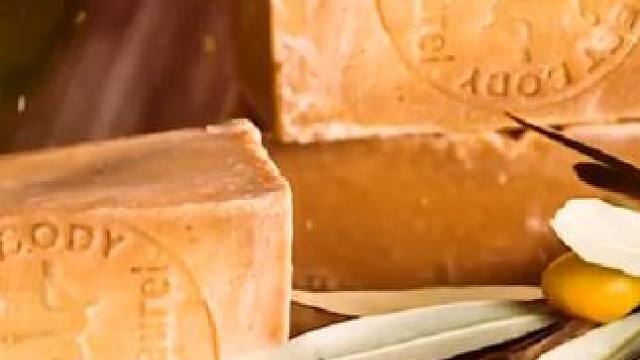 原来天然古皂是这样子制做的#叙利亚古皂 #手工皂