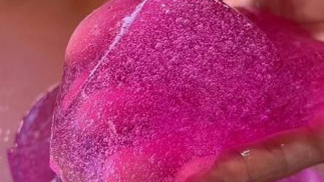 10秒钟教你在家做气泡冰粉#一学就会的小甜品 #冰粉