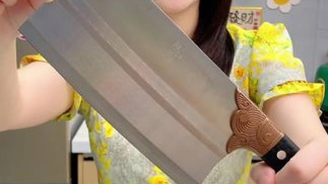 #菜刀  #手工锻打菜刀  #斩切两用刀  #家用厨房菜刀  #超便宜超划算