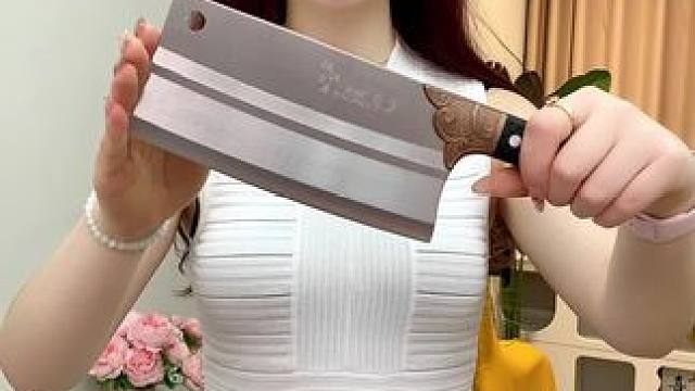 #菜刀  #手工锻打菜刀  #斩切两用刀  #家用厨房菜刀  #超便宜超划算