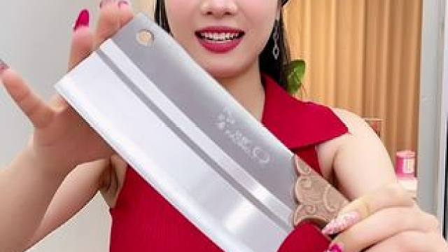 #菜刀#手工锻打菜刀#斩切两用刀#家用厨房菜刀#超便宜超划算