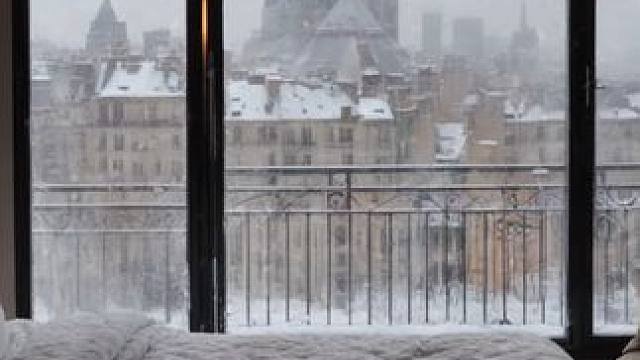 今天有暴风雪，那就在舒适的公寓里放松和休息吧！ #白噪音 #助眠声音 #助眠视频