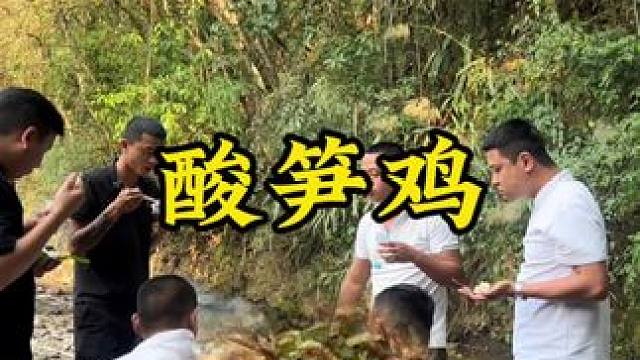 酸笋鸡#新农人2024计划#回村后的我农村生活