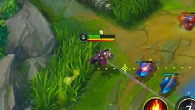 学会卡刀，神仙都跑不了 #lolm #LOL手游福光掠影