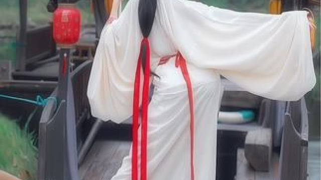 一半素心以清简 一半寂静许清欢#战国袍#古典舞#瑞鹤仙