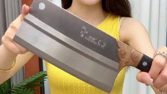 #菜刀#手工锻打菜刀#斩切两用刀#家用厨房菜刀#超便宜超划算