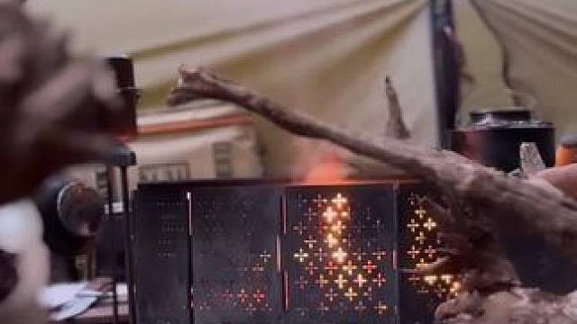 露营焚火#露营报告 #让生活慢下来