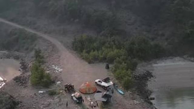 湖畔露营#露营报告 #山野自然