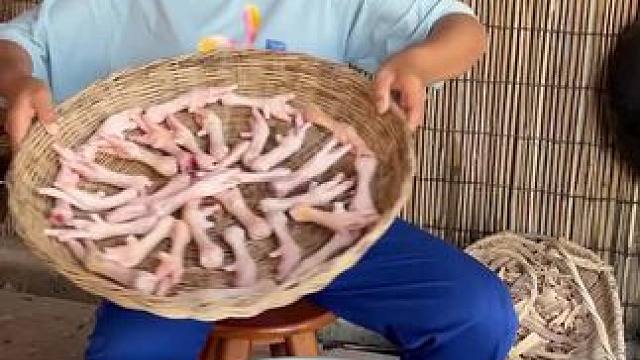 凤爪#农村美食 #烹饪 #乡村味道 #干净又卫生 #美食vlog