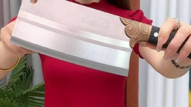 #菜刀#手工锻打菜刀#斩切两用刀#家用厨房菜刀#超便宜超划算