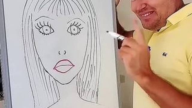 用画板来操控小女孩，这简直太神奇了！ #看一遍笑一遍 #意想不到的结局 #万万没想到 #这操作都看傻