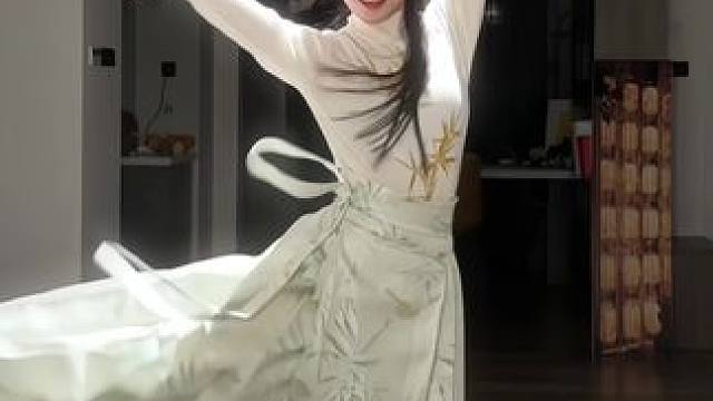 #舞蹈 “星月落”#国风 #薄荷曼波 #新中式