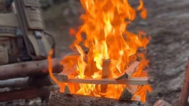 露营生火#露营报告 #野营 #户外