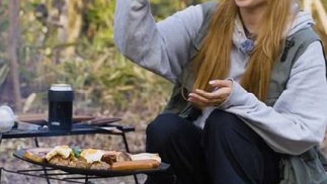 露营烤盘餐#户外 #野营 #露营报告