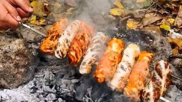 #户外美食 #美食制作分享 #外国美食