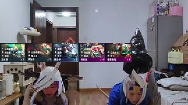 来把双人 #一人分饰多角 #低成本cos #女铲 #腕豪 #金铲铲之战