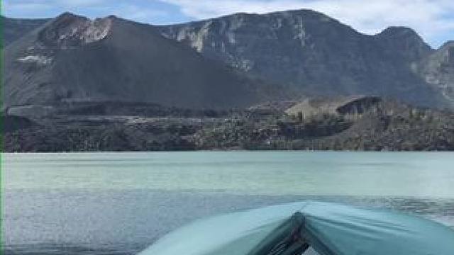 湖畔的静谧时刻#露营报告 #一个人的露营时光