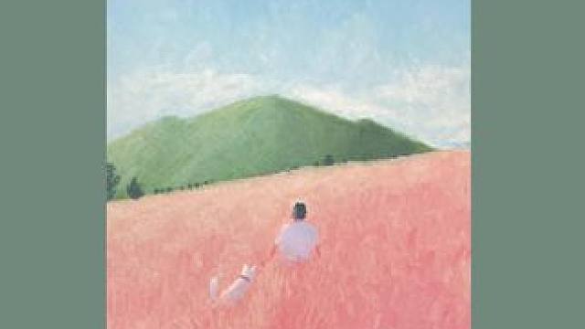 油画棒 | 粉黛乱子草丛中 #油画棒 #油画棒教程 #油画棒风景画 #画画的佳航 #绘画